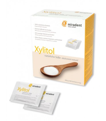 Xylitol Miradent Pudra Indulcitor Natural G Plicuri A G