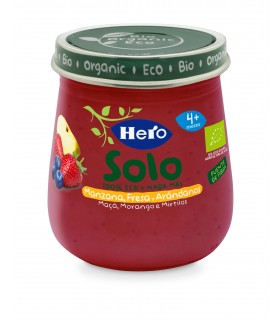 HERO SOLO - PIURE ECOLOGIC (BIO) DE MAR, CAPSUNI SI AFINE, 120G, 4luni+,