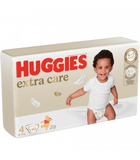 Huggies - Extra Care 4 (8-16kg), 60 buc_Mega