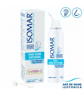 ISOMAR - Spray nazal si de urechi cu apa de mare izotonica, 100ml, 12+