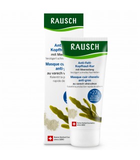 Rausch - Gama efect degresare - Tratament pentru scalp si păr gras, cu alge marine, 200ml