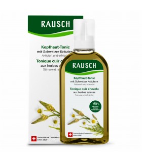 Rausch - Gama de ingrijire - Tonic pentru scalp, cu ierburi elvetiene, 200ml