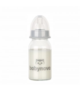 Baby Nova - Biberon din sticla, 120 ml