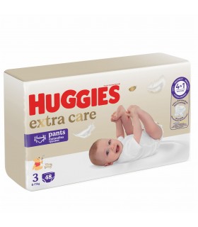 Huggies - EXTRA CARE PANTS - Scutece Chilotel Nr.3 (6-11kg), 48 BUC