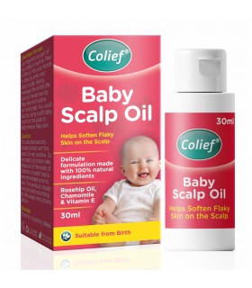 Colief Baby Scalp Oil - Ulei calmant si hranitor pentru piele si scalp, 30ml, 0luni+