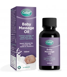 Colief Baby Massage Oil -  Ulei calmant pentru masaj, 100ml, 0luni+