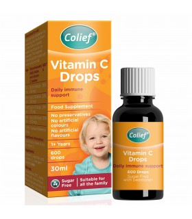 Colief Vitamin C - picaturi orale, 30 ML, 12 luni+