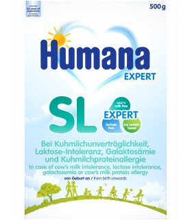 Humana - SL EXPERT - Lapte formula de inceput, 0 luni+, 500g