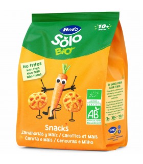 HERO SOLO - SNACK MORCOV SI PORUMB, ECO, 40G, 10luni+