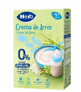 HERO BABY - OREZ FARA GLUTEN, 220G, 4luni+