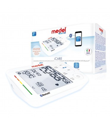 MEDEL iCARE - TENSIOMETRU DIGITAL CU BLUETOOTH (taxa verde inclusa in pret 0.75 lei/buc)