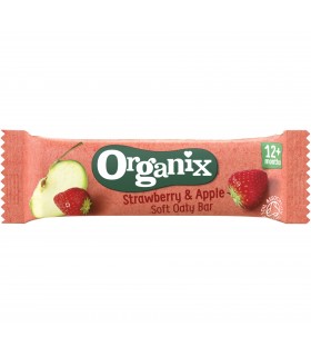 ORGANIX - BATON ECOLOGIC (BIO) DIN OVAZ INTEGRAL CU CAPSUNI SI MERE 23G, 12luni+