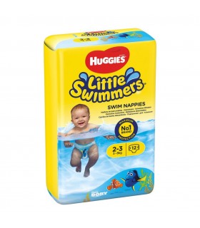 HUGGIES - LITTLE SWIMMERS - Chilotei impermeabili copii 2-3 (3-8kg)