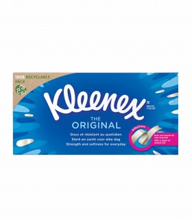 KLEENEX -  ORIGINAL - Servetele faciale familiale - ct x 80 -3 str