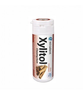 Miradent Xylitol - Gumă de mestecat pentru îngrijirea dentară, Cinnamon, 30buc