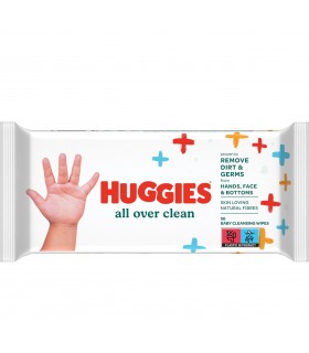 HUGGIES All Over Clean - servetele umede copii  56