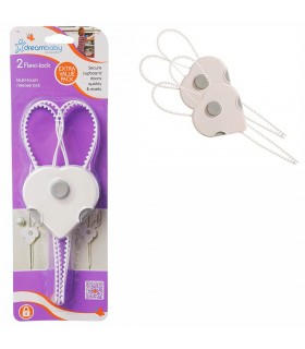 Dreambaby - Sigurante flexibile pentru dulap set x 2