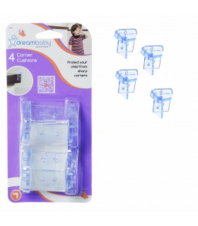 Dreambaby - Protectii pentru colturi, set 4buc