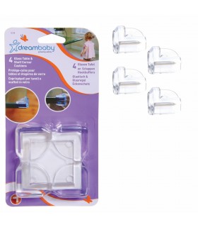 DREAMBABY - PROTECTII PENTRU COLTURI DIN STICLA, SET 4buc