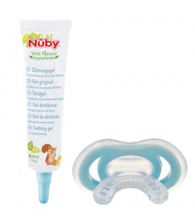 Nuby - Gel gingival + gutiera, 15ml