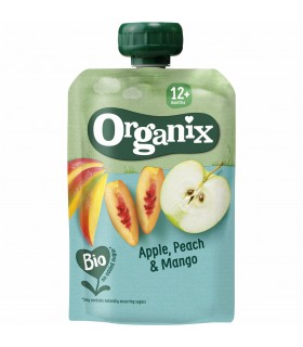 ORGANIX PIURE ECOLOGIC DE MAR, PIERSICA SI MANGO, 12luni+